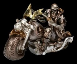 Skelett Biker Figur Auf Motorrad - Full Throttle -Statuen Modell Verkauf 2D FS23100 Skelett Biker Figur mit Motorrad Full Throttle 5 1280x1280