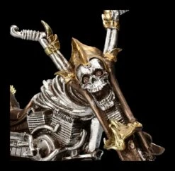 Skelett Motorrad Dekofigur - Pedal To The Metal -Statuen Modell Verkauf 2D FS23101Skelett Motorrad Dekofigur Pedal to Metal 7 1280x1280