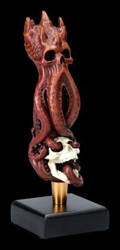 Bierhahngriff - Totenkopf Krake