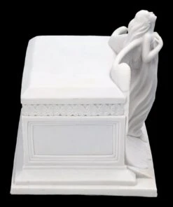 Tier Urne Weiß - Engel Steigt Empor -Statuen Modell Verkauf 2D FS23144 Tier Urne weiss Engel steigt empor 11 1280x1280