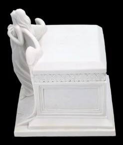 Tier Urne Weiß - Engel Steigt Empor -Statuen Modell Verkauf 2D FS23144 Tier Urne weiss Engel steigt empor 9 1280x1280