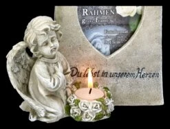 Grabengel Figur Mit Bilderrahmen Und Teelicht -Statuen Modell Verkauf 2D FS23231 Grabengel Figur mit Bilderrahmen und Teelicht 11 1280x1280