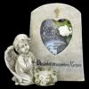 Grabengel Figur Mit Bilderrahmen Und Teelicht -Statuen Modell Verkauf 2D FS23231 Grabengel Figur mit Bilderrahmen und Teelicht 2 1280x1280
