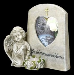 Grabengel Figur Mit Bilderrahmen Und Teelicht -Statuen Modell Verkauf 2D FS23231 Grabengel Figur mit Bilderrahmen und Teelicht 7 1280x1280