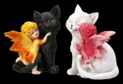Blumen Feen Figuren Mit Katzen -Statuen Modell Verkauf 2D FS23274 Blumen Feen Figuren mit Katzen 6 1280x1280