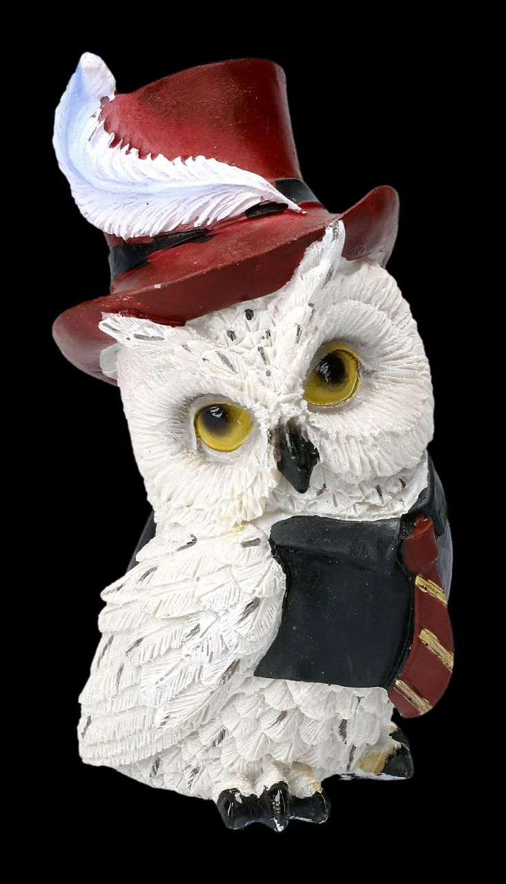 Schneeeulen Figuren Set - Gefiederte Adlige 9 Schneeeulen Figuren Set - Gefiederte Adlige – Bild 7