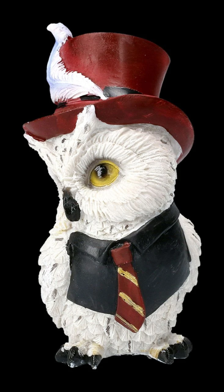 Schneeeulen Figuren Set - Gefiederte Adlige 10 Schneeeulen Figuren Set - Gefiederte Adlige – Bild 8