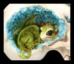 Totenkopf Mit Drache - Crystal Cave Blue 16 Totenkopf Mit Drache - Crystal Cave Blue -Statuen Modell Verkauf 2D FS23381 Totenkopf mit Drache Crystal Cave Blue 12 1280x1280