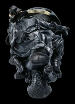 Skelett Figur Mit Motorrad - Speed Freak -Statuen Modell Verkauf 2D FS23430 Skelett Figur mit Motorrad Speed Freak 5 1280x1280