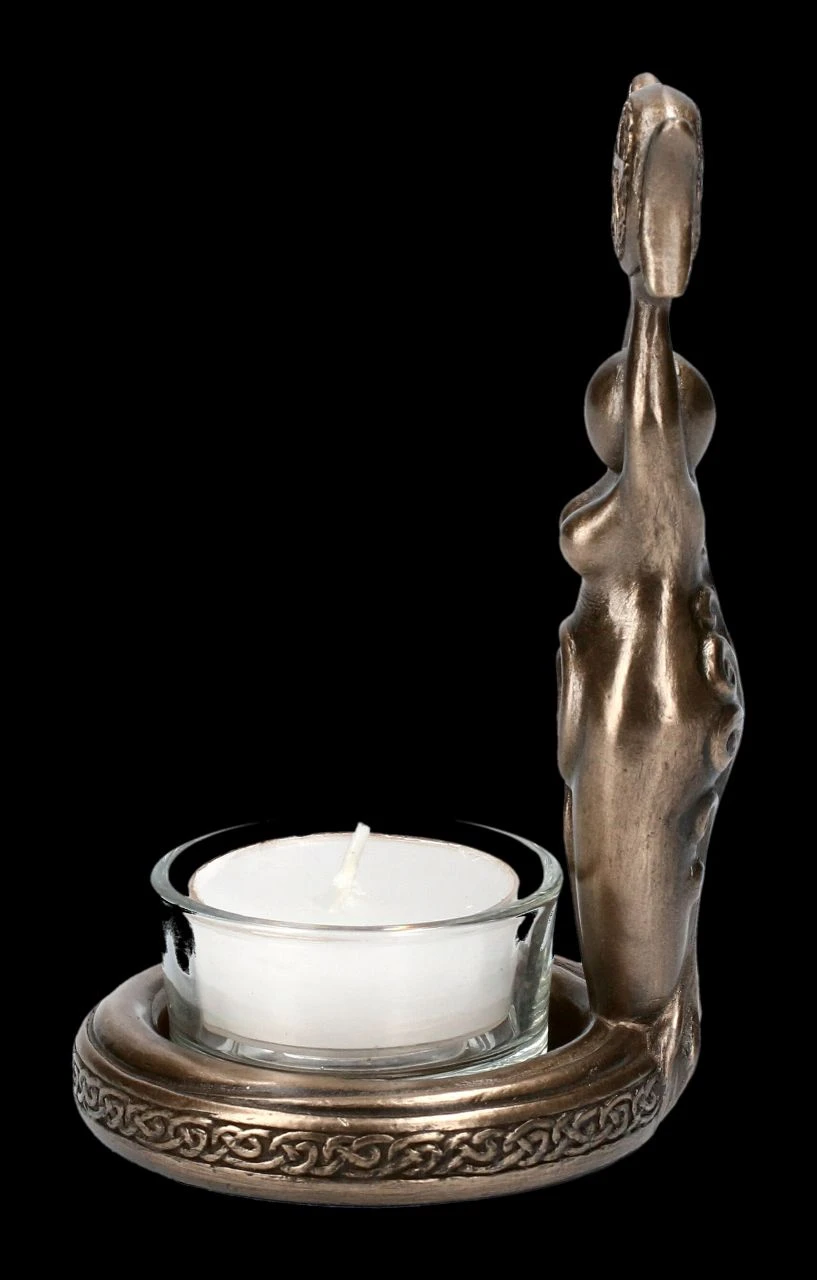 Sprial Göttin Figur Als Teelichthalter 5 Sprial Göttin Figur Als Teelichthalter – Bild 3