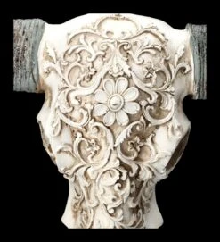 Bullen Totenkopf - Verziert Mit Ständer 15 Bullen Totenkopf - Verziert Mit Ständer -Statuen Modell Verkauf 2D FS23525 Bullen Totenkopf mit Verzierungen und St nder 7 1280x1280