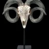 Widder Totenkopf - Verziert Mit Ständer -Statuen Modell Verkauf 2D FS23527 Widder Totenkopf mit Verzeirungen und St nder 1 1280x1280
