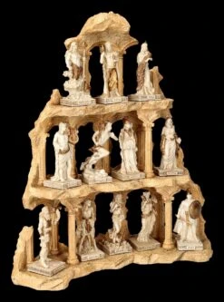 Olympische Götter Figuren Mit Tempel Display -Statuen Modell Verkauf 2D FS23606 Olympische G tter Figuren mit Tempel Display 8 1280x1280