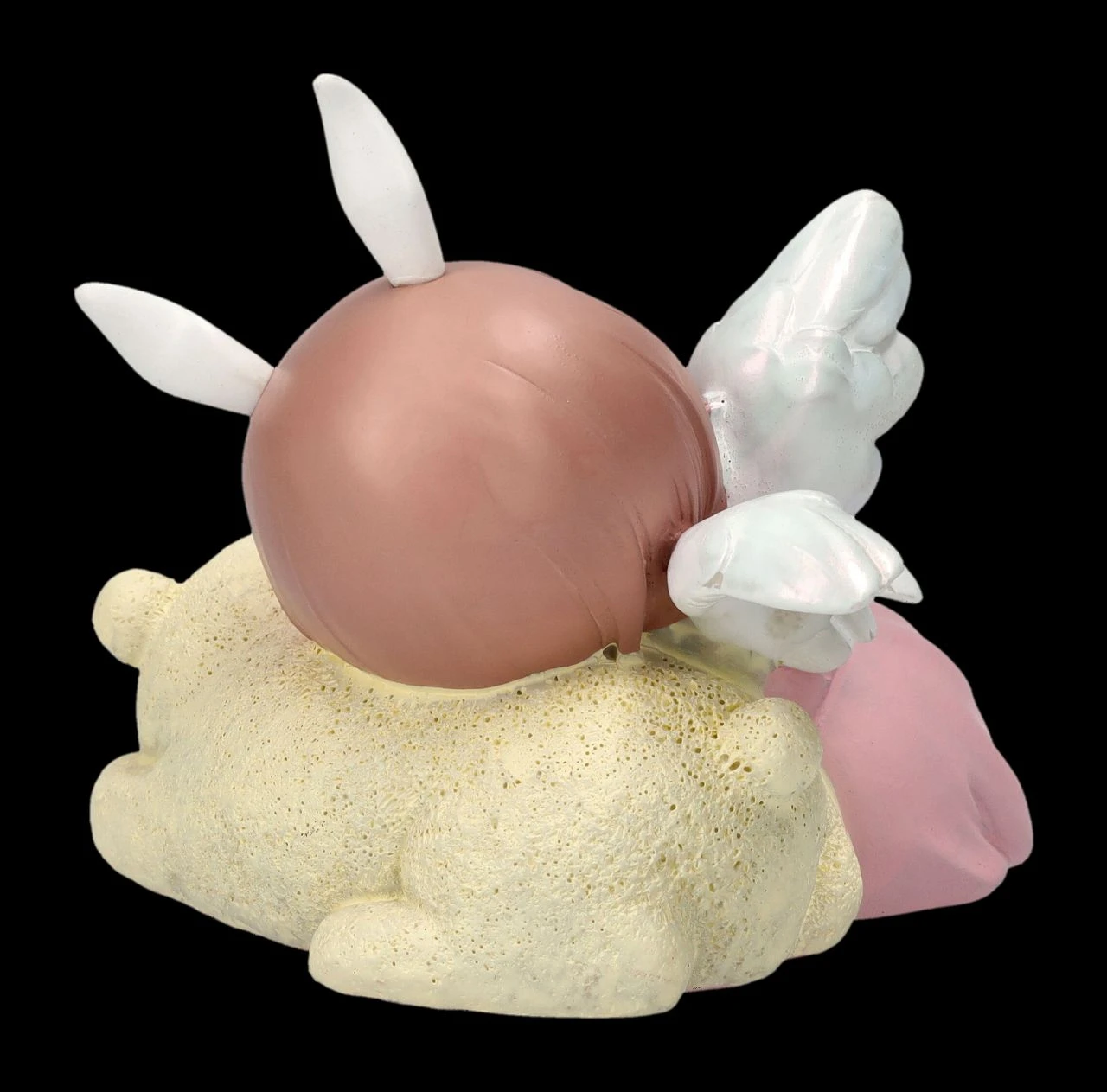 Dekofigur - Schlafendes Engelchen Mit Bär 7 Dekofigur - Schlafendes Engelchen Mit Bär – Bild 5