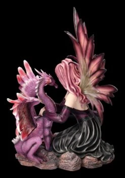 Elfenfigur - Sommerfee Raya Mit Drache Lila -Statuen Modell Verkauf 2D FS23638 Elfenfigur Sommerfee Raya mit Drache 3 1280x1280
