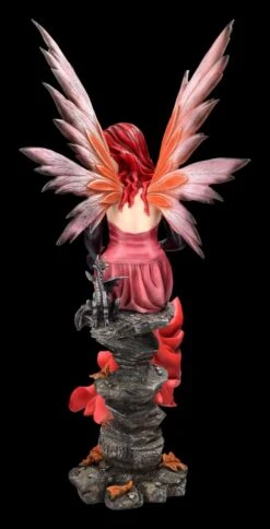 Elfenfigur - Herbstfee Carreen Mit Drache Rot -Statuen Modell Verkauf 2D FS23639 Elfenfigur Herbstfee Carreen mit Drache 2pqrQHVfOdxdAE 1280x1280