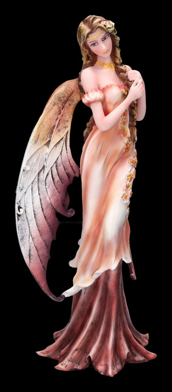 Elfenfigur - Brighid Klein Orange 4 Elfenfigur - Brighid Klein Orange – Bild 2