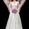 Engelfigur - Braut Mit Blumenstrauß 2 Engelfigur - Braut Mit Blumenstrauß -Statuen Modell Verkauf 2D FS23648 Engelfigur Braut mit Blumestrauss 1xkut5NInxQjh0 1280x1280