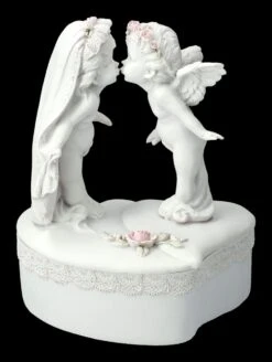 Schatulle Engel - Putten Küssen Sich