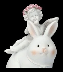 Engel Figur - Putte Auf Hase -Statuen Modell Verkauf 2D FS23685 Engel Figur Putte auf Hase 7 1280x1280