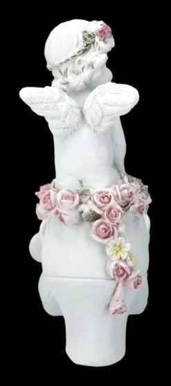 Engel Figur - Putte Mit Rosen Auf Schuh 13 Engel Figur - Putte Mit Rosen Auf Schuh -Statuen Modell Verkauf 2D FS23690 Engel Figur Putte mit Rosen und Schuh 4 1280x1280