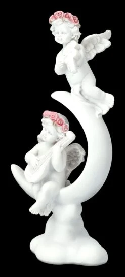 Engel Figur - Putten Musizieren Auf Mond -Statuen Modell Verkauf 2D FS23692 Engel Figur Putten musizieren auf Mond 6 1280x1280
