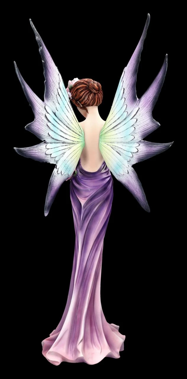 Elfen Figur - Rosenkönigin Violetta 7 Elfen Figur - Rosenkönigin Violetta – Bild 5