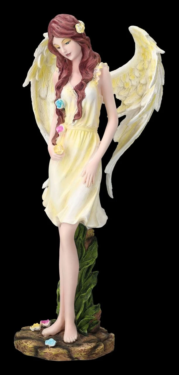 Schutzengel Figur - Cioliel In Gelbem Kleid 5 Schutzengel Figur - Cioliel In Gelbem Kleid – Bild 3