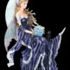Elfen Figur - Wind Moon Dunkelblau By Nene Thomas -Statuen Modell Verkauf 2D FS23911 Elfen Figur Wind Moon schwarz by Nene Thomas 3 1280x1280