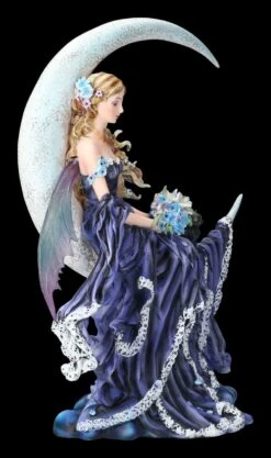 Elfen Figur - Wind Moon Dunkelblau By Nene Thomas -Statuen Modell Verkauf 2D FS23911 Elfen Figur Wind Moon schwarz by Nene Thomas 7 1280x1280