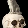 Totenkopf Mit Grauem Wolf -Statuen Modell Verkauf 2D FS23931 Totenkopf mit grauem Wolf 7 1280x1280