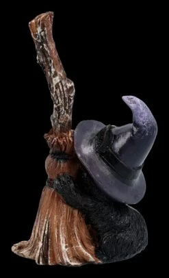 Katzen Figur Mit Hexenbesen - Familiars Broom -Statuen Modell Verkauf 2D FS24118 Katzen Figur mit Hexenbesen Familiars Broom 3 1280x1280
