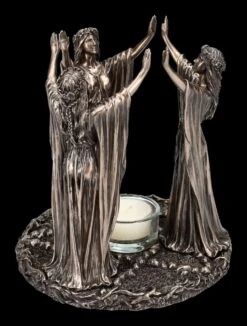 Teelichthalter - Dreifach Göttin Wicca Zeremonie -Statuen Modell Verkauf 2D FS24132 Teelichthalter Dreifach Gottin Wicca Zeremonie 2 1280x1280
