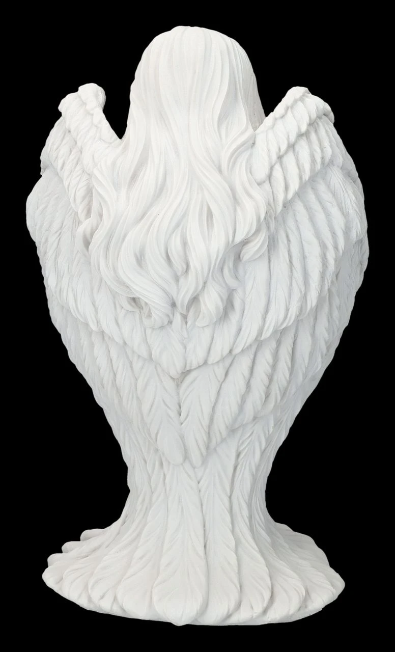 Engelfigur - Angel Blessing Mit Rose Groß 6 Engelfigur - Angel Blessing Mit Rose Groß – Bild 4