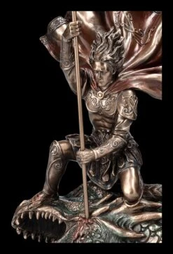Heiliger Georg Figur Mit Drachenkopf -Statuen Modell Verkauf 2D FS24430 Heiliger Georg Figur mit Drachenkopf 7 1280x1280