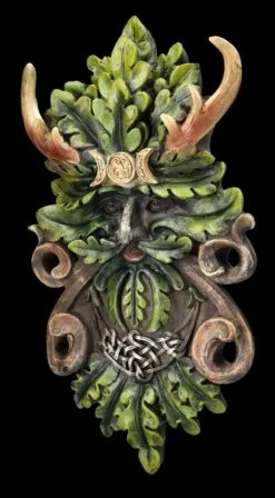 Wandrelief - Greenman Mondgott -Statuen Modell Verkauf 2D FS24516 Wandrelief Greenman Mondgott 5 1280x1280