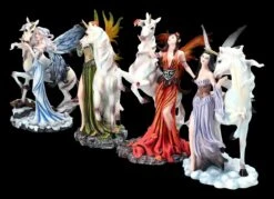 Elfen Figuren Mit Einhörnern 4er Set -Statuen Modell Verkauf 2D FS24549 Elfen Figuren mit Einhornern 4er SEt 5 1280x1280