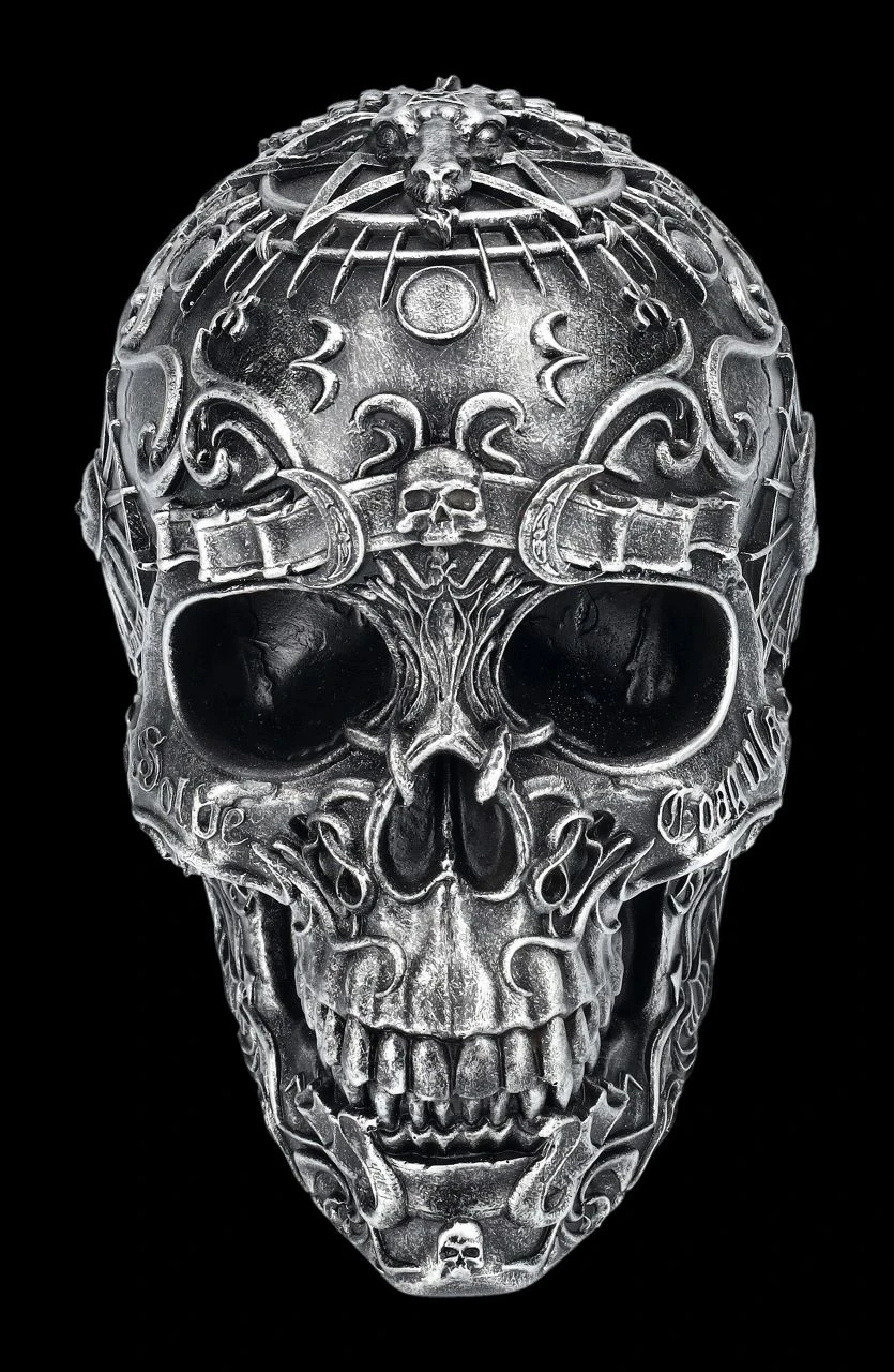 NEMESIS NOW Totenkopf - Baphomets Worship 10 NEMESIS NOW Totenkopf - Baphomets Worship – Bild 8