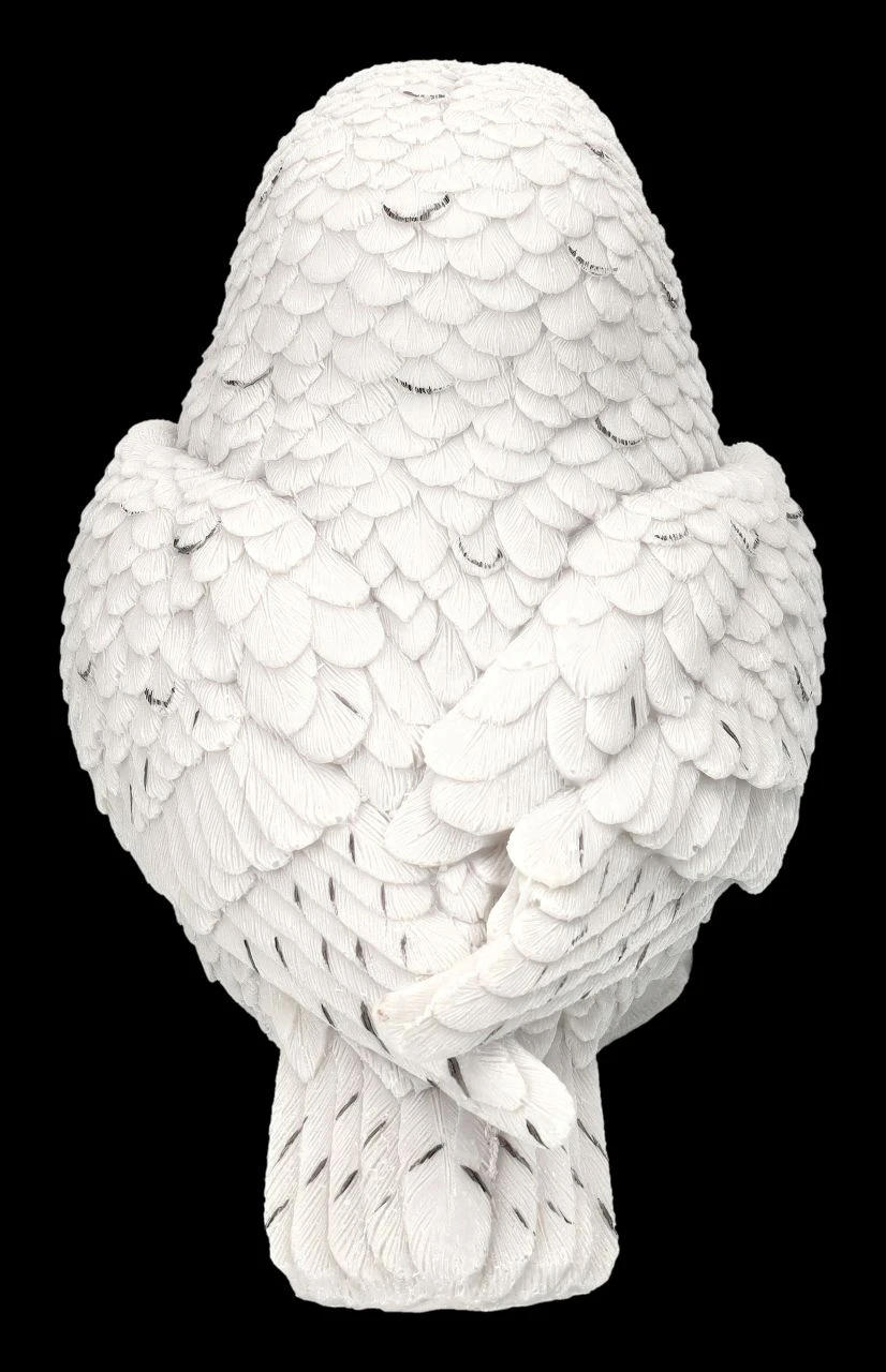 Schneeeulen Figur - Süßes Baby 7 Schneeeulen Figur - Süßes Baby – Bild 5