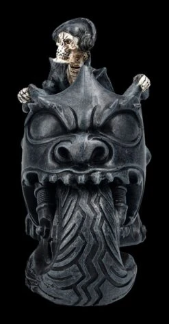 Skelett Figur Motorrad - Rebel Rider Schwarz -Statuen Modell Verkauf 2D FS24716 Skelett Figur Motorrad Rebel Rider schwarz 3 1280x1280