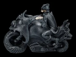 Skelett Figur Motorrad - Rebel Rider Schwarz -Statuen Modell Verkauf 2D FS24716 Skelett Figur Motorrad Rebel Rider schwarz 4 1280x1280