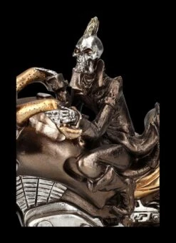 Skelett Figur Motorrad - Ride Or Die Bronzefarben -Statuen Modell Verkauf 2D FS24718 Skelett Figur Motorrad Ride or Die bronzefarben 9 1280x1280