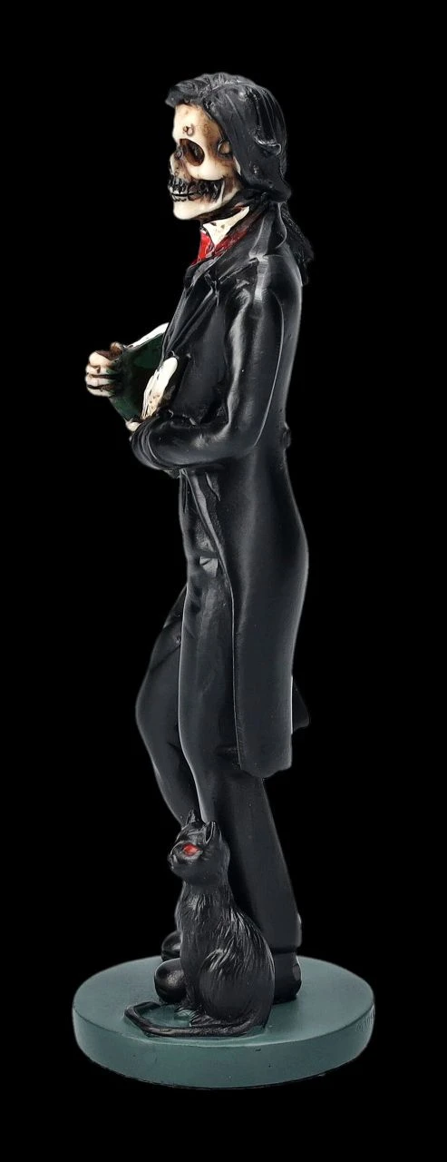 Skelett Figur - Skeledgar Allan Poe 5 Skelett Figur - Skeledgar Allan Poe – Bild 3