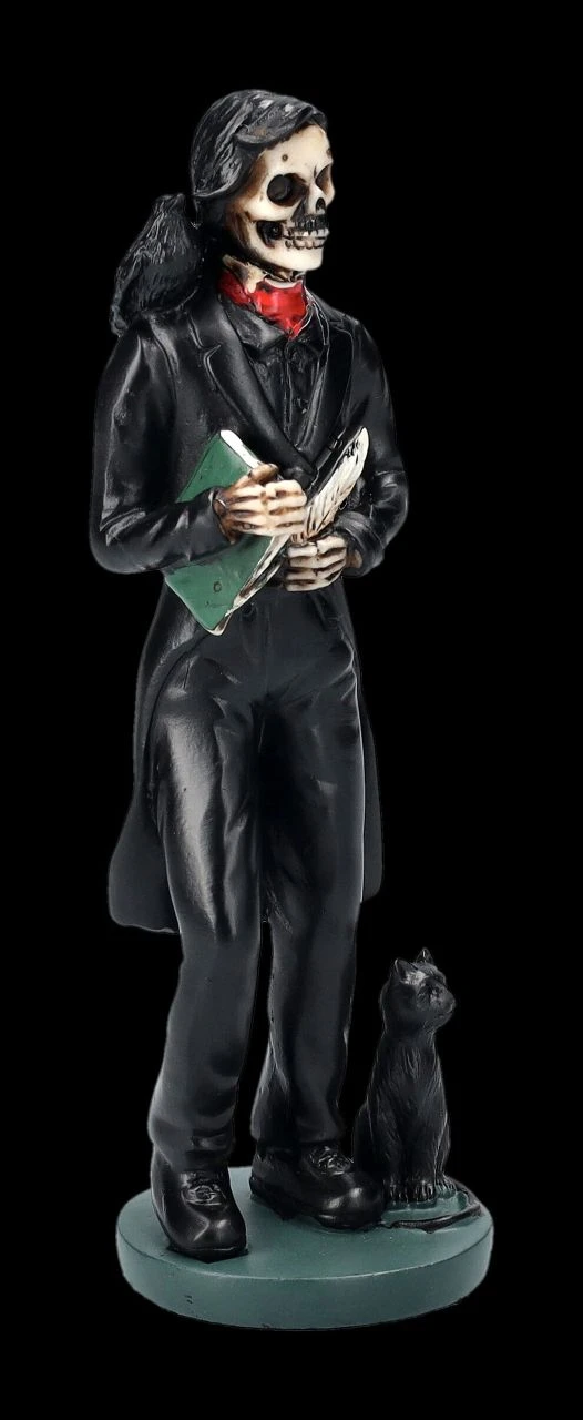 Skelett Figur - Skeledgar Allan Poe 4 Skelett Figur - Skeledgar Allan Poe – Bild 2