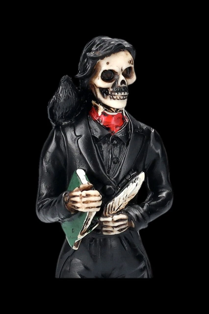 Skelett Figur - Skeledgar Allan Poe 9 Skelett Figur - Skeledgar Allan Poe – Bild 7