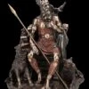 Odin Figur Mit Wölfen Und Rabe Auf Thron -Statuen Modell Verkauf 2D FS24776 Odin Figur mit W lfen znd Rabe auf Thron 2 1280x1280
