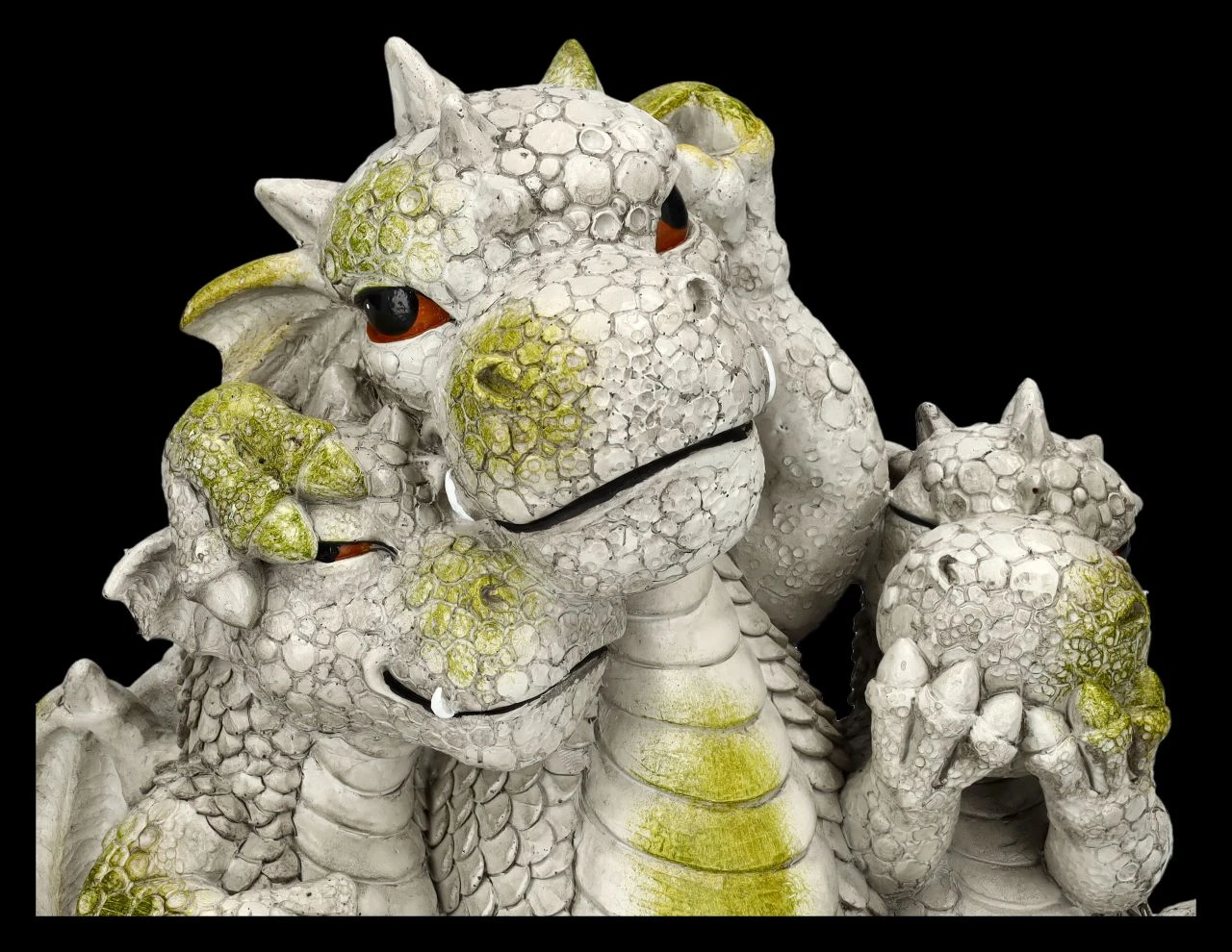 Gartenfigur Drachen Familie - Nichts Böses 9 Gartenfigur Drachen Familie - Nichts Böses – Bild 7