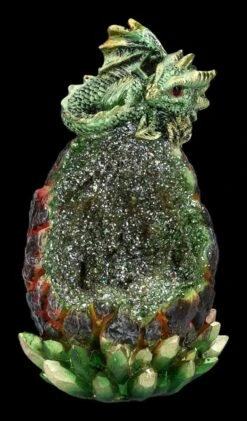 Drachen Babys Auf Ei 2er Set Mit LED -Statuen Modell Verkauf 2D FS24970 Drachen Babys auf Ei 2er Set mit LED 5 1280x1280