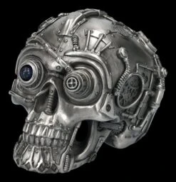 Totenkopf Steampunk - Cybertron LED 16 Totenkopf Steampunk - Cybertron LED -Statuen Modell Verkauf 2D FS25018 Totenkopf Steampunk Cybertron 6 1280x1280