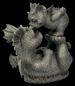 Gartenfigur Drache Mit Kind - Mommy -Statuen Modell Verkauf 2D FS25026 Gartenfigur Drache mit Kind Mommy 6 1280x1280